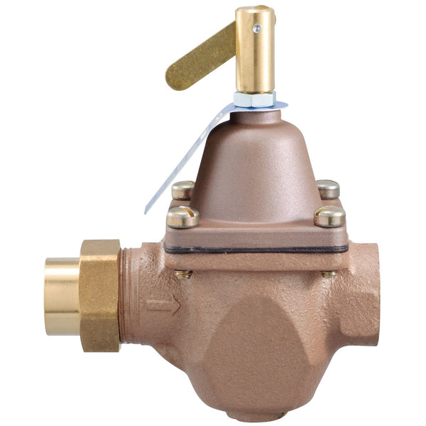 Watts 0950001 High Capacity Feed Water Pressure Regulator, 1/2", Iron & Bronze