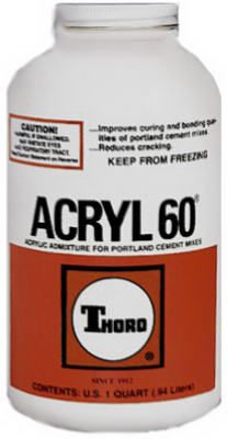 Thoro T1668 Acryl 60 Cement Bonding Agent, 1 qt