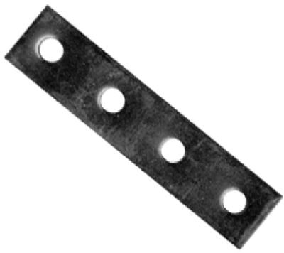 SuperStrut ZX207-10 Flat Splice Plate Fitting, Gold Galvanized