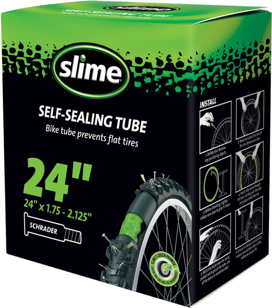 Slime® 30047 Smart Tube™ Self-Sealing Bicycle Inner Tube, 24"