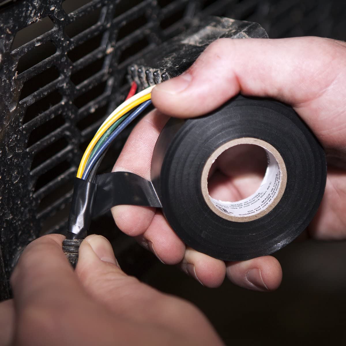 Duck 1219-60 Economy Electrical Tape, 3/4" x 60', Vinyl