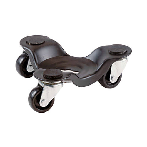 Shepherd Hardware 9299 Steel Dolly with 3-Polyolefin Wheels, 6" Wide