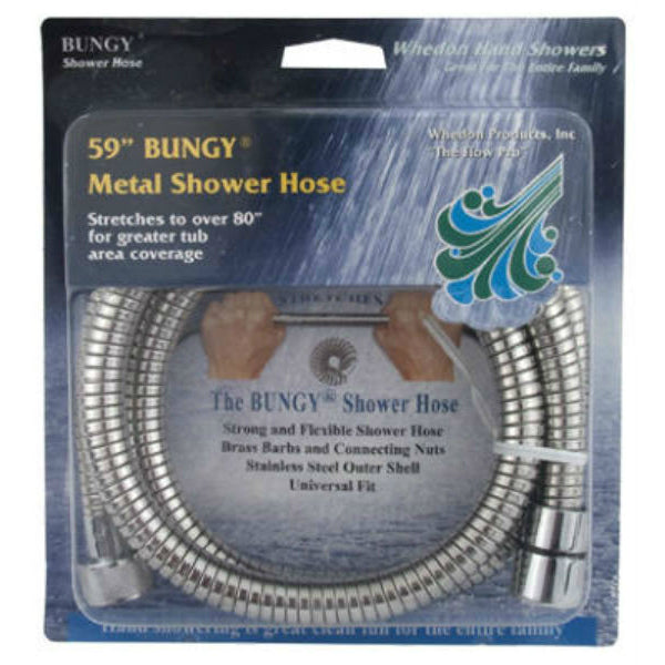Whedon AF205C Bungy Metal Stretch Shower Hose, 59"
