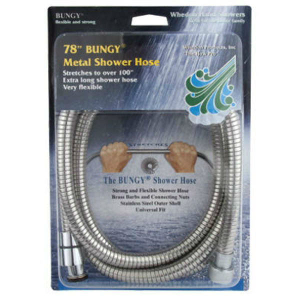 Whedon AF206C Bungy Metal Stretch Shower Hose, 78"