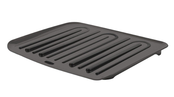 Rubbermaid 1182-MA-BLA Dish Drainer, Plastic, Black