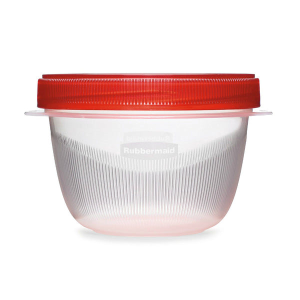 Rubbermaid 7J00-00-TCHIL TakeAlongs Twist & Seal Food Container, 2-Cup, 3-Piece