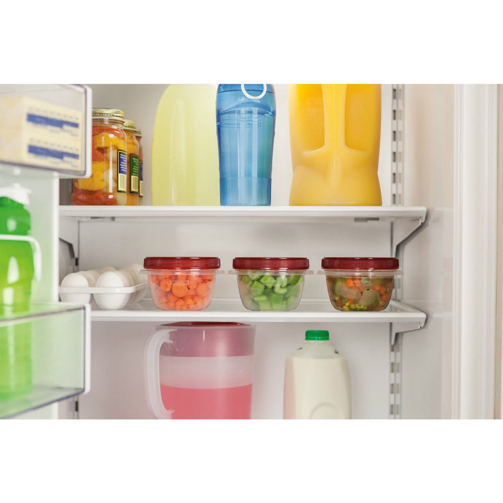 Rubbermaid 7J00-00-TCHIL TakeAlongs Twist & Seal Food Container, 2-Cup, 3-Piece