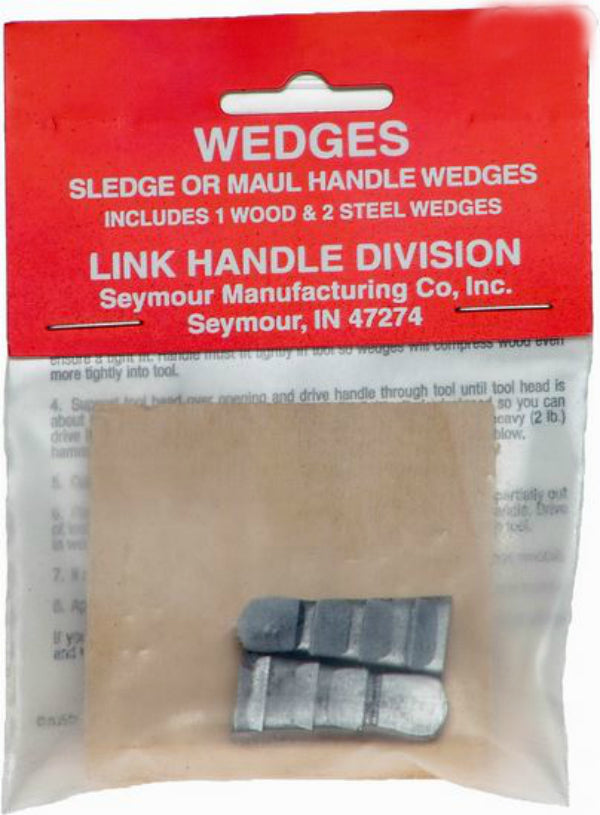 Link Handles® 64133 Sledge & Maul Handle Wedges, 3-Pack