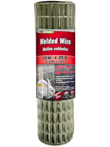 YardGard® 309320A Galvanized Welded Wire Fence, 16-Gauge, 24" x 25'