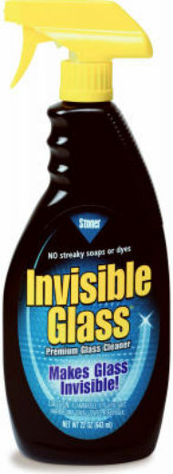 Stoner 92166 Invisible Glass Window/Windshield & Mirror Cleaner, 22 Oz