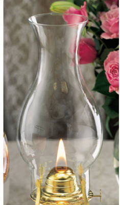Lamplight® 417B Replacement Flaretop Chimney for Oil Lamp
