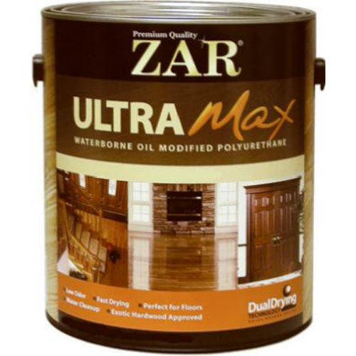 ZAR® 36113 Ultra Max Waterborne Oil Modified Polyurethane, Semi Gloss, 1 Gallon
