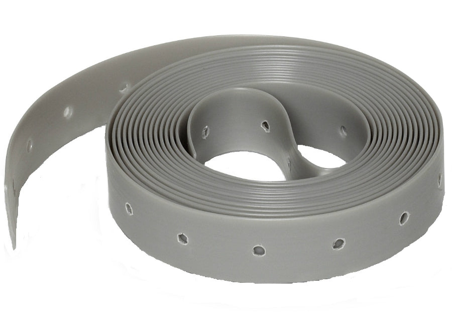Oatey® 33928 Plastic Hanger Strap, 3/4" x 10', Gray