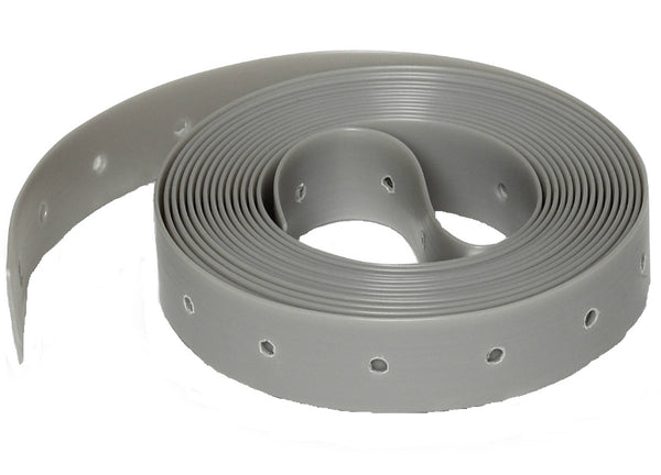 Oatey® 33928 Plastic Hanger Strap, 3/4" x 10', Gray