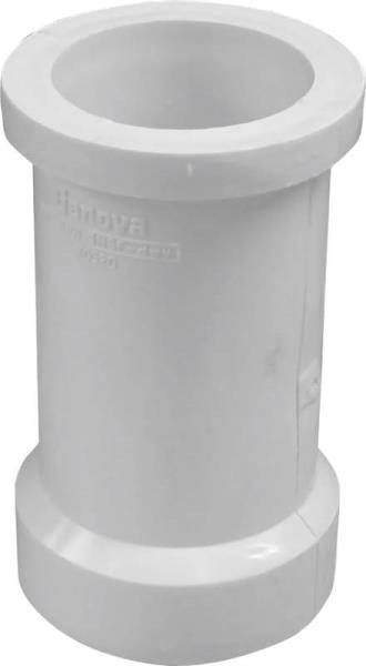 Genova 70540 DWV Hub Adapter, 4" x 4" Spigot x Hub, Schedule 40