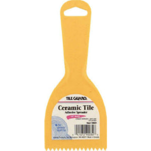 Tile Guard® 00034 Adhesive Spreader Knife for Ceramic Floor Tile, 3"
