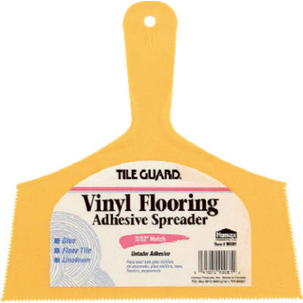 Tile Guard® 00081 Adhesive Spreader for Vinyl Flooring & Floor Tile, 8"