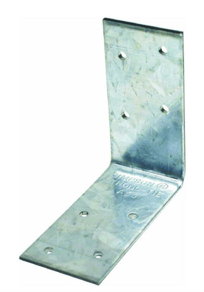 Simpson Strong-Tie A33 Galvanized Steel 90-Degree Angle, 12 Gauge