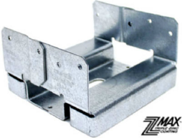 Simpson Strong-Tie ABA66Z Standoff Post Base Z-Max, 6 x 6