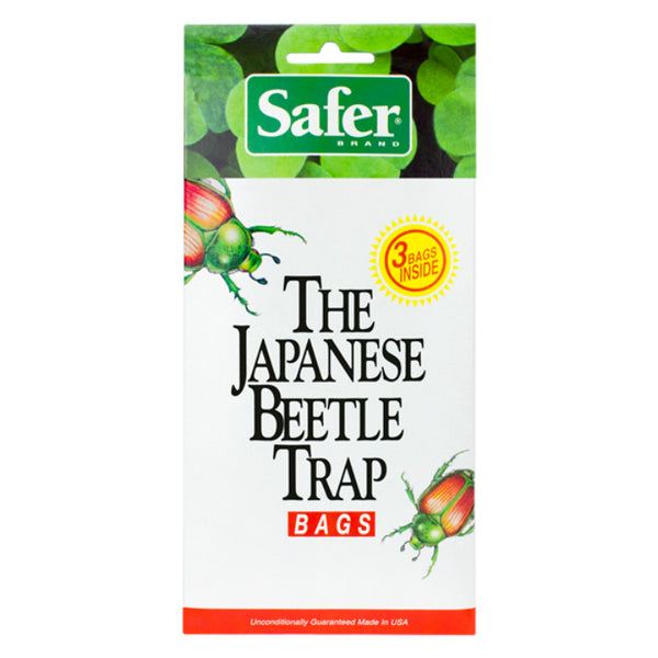 Safer® 00102 The Japanese Beetle Trap Replacement Bags, 3-Pack