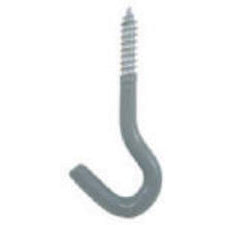 Crawford SS20-25 Screw In Plant Hook, Vinyl Coated