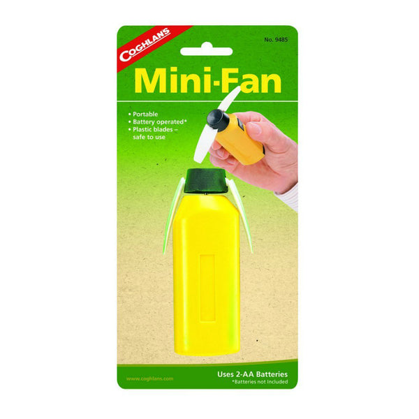 Coghlan's 9485 Battery-Operated Portable Mini Fan with Plastic Blades