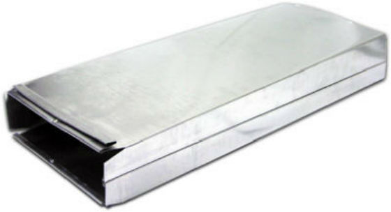 Lambro 101L Aluminum Duct for Use With Range Hoods, 3-1/4" x 10" x 24"