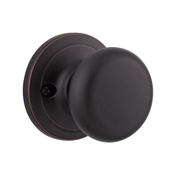 Kwikset® 788J-11P-CP Signature Series Juno Dummy Knob Lockset, Venetian Bronze
