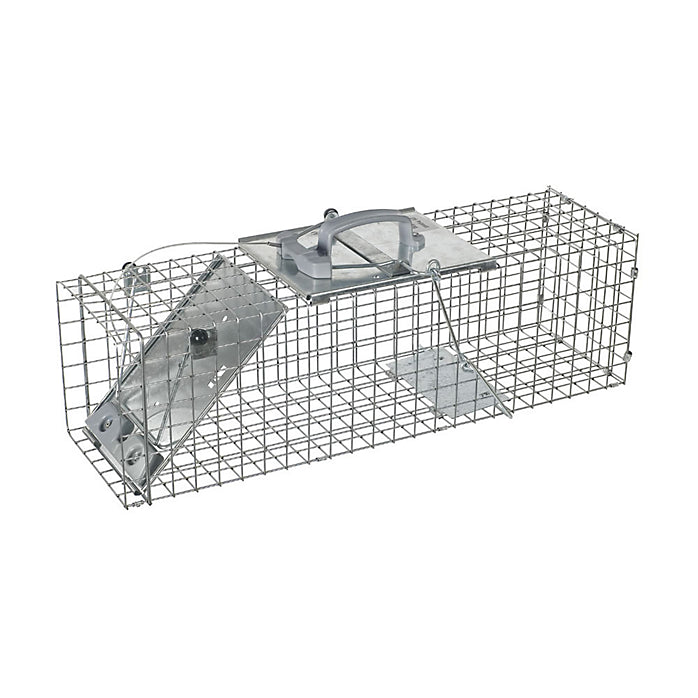 Havahart® 1084 1-Door Easy Set® Cage Trap for Rabbits, Medium, 24" x 7" x 7"