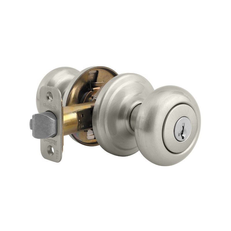 Kwikset® 740J-15-SMT-CP-K4 Juno Entry Lockset w/Smart Key Rekeying, Satin Nickel