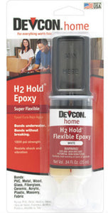 Devcon 22445 H2 Hold Underwater Super Flexible Epoxy, Off-White, 25 ml
