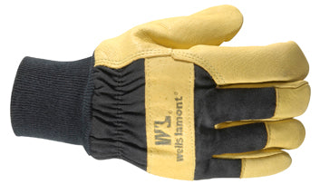 Wells Lamont® 5127XL Men's Palomino Grain Pigskin Leather Palm Glove, X-Large