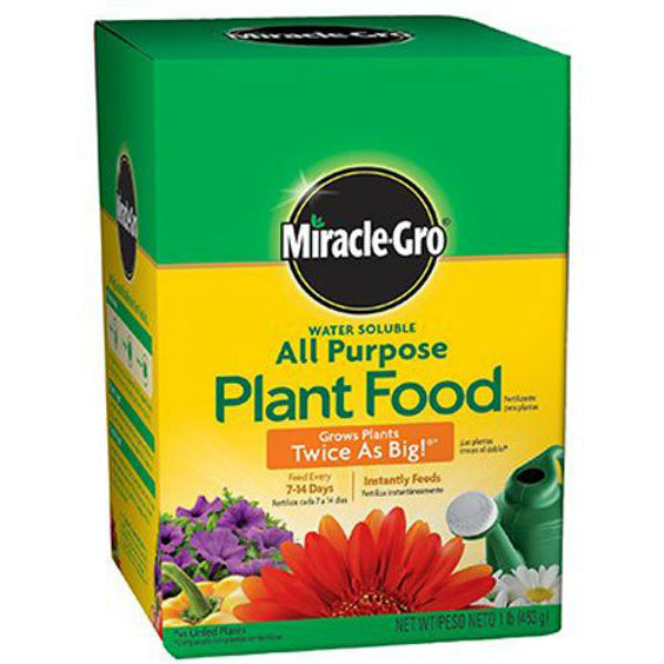 Miracle-Gro® 2000992 Water Soluble All Purpose Plant Food, 8 Oz, 24-8-16
