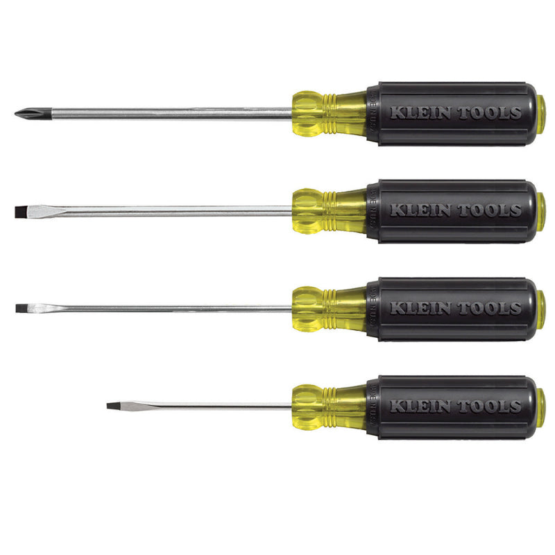 Klein Tools 85484 Mini Cushion-Grip Screwdriver Set, 4-Piece