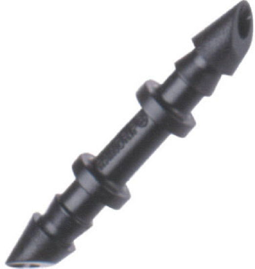 Raindrip 312025B Double Barb Connector, 1/4", 25-Pack
