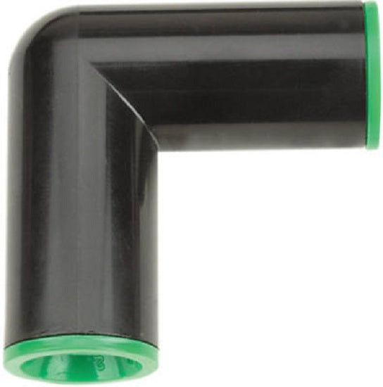 Raindrip 367G00UB Compression Elbow with Green Ring, 1/2"