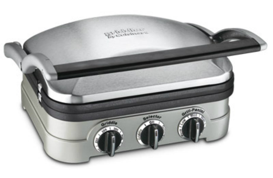 Cuisinart GR-4N Griddler Flat Grill & Griddle with Non-Stick Plates