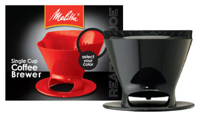 Melitta 64007 Ready Set Joe #2 Filter Cone Basket, Assorted Colors