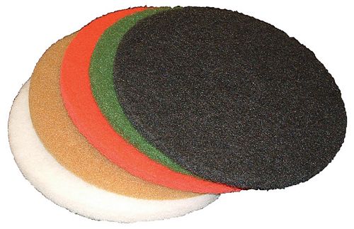 Virginia Abrasives 416-25137 Thin Nylon Pad, 1/4" x 13" , White