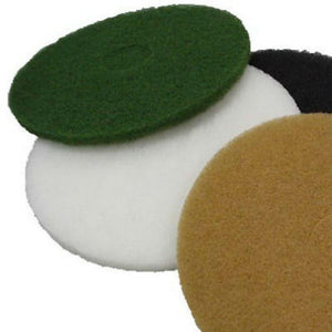 Virginia Abrasives 416-50135 Thick Nylon Floor Maintenance Pad, 1" x 13", Green