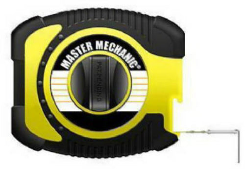Master Mechanic 761124 Steel Long Tape Rule, 3/8" x 100'