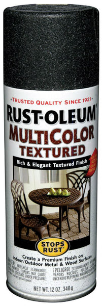 Rust-Oleum® Stops Rust® MultiColor Textured Spray Paint, 12 Oz, Aged Iron