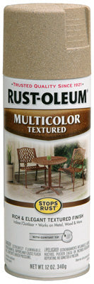 Rust-Oleum® Stops Rust® MultiColor Textured Spray Paint, 12 Oz, Desert Bisque