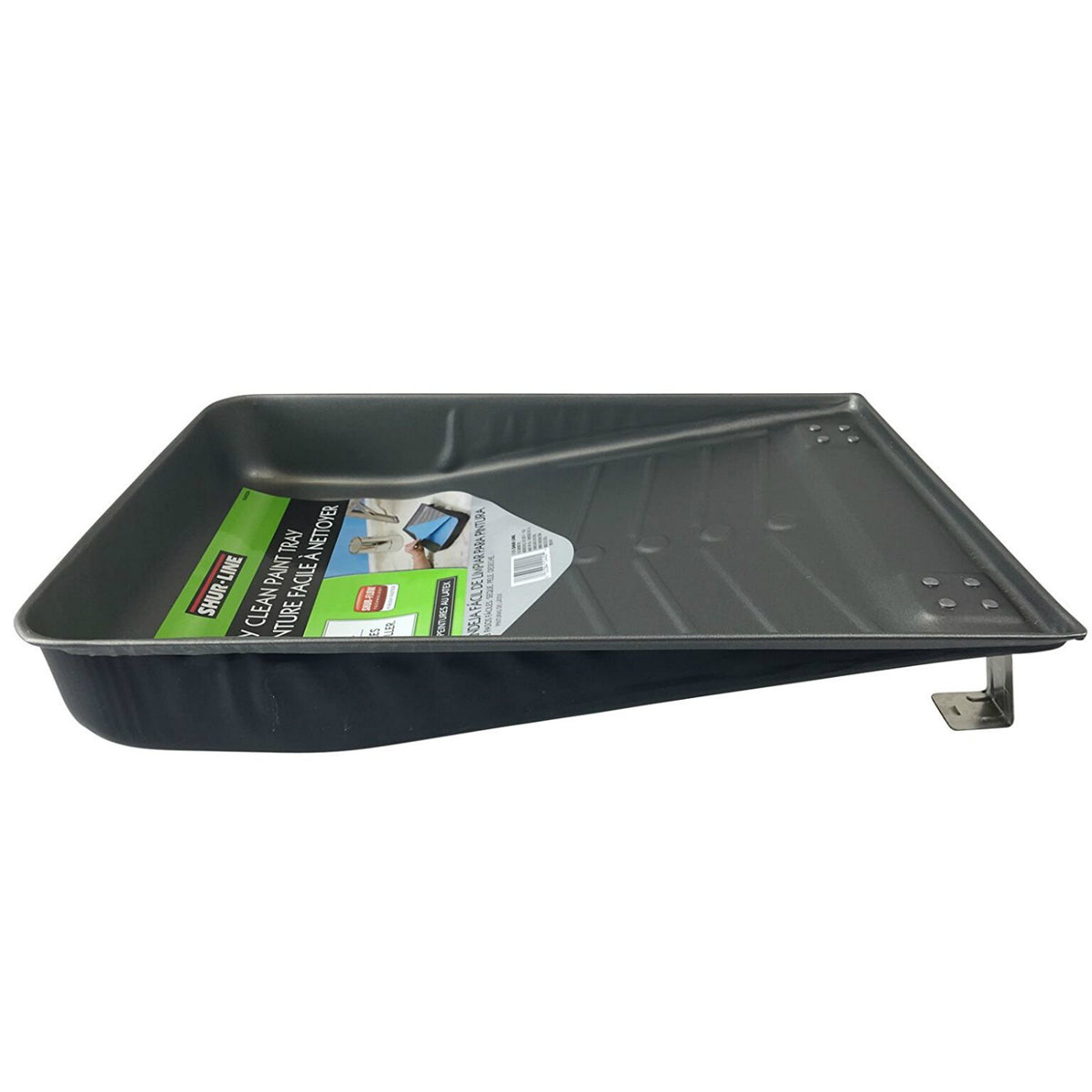 Shur-Line 12400ZSN Easy Clean Metal Paint Tray for Latex Paints, 9"