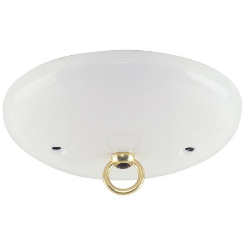 Westinghouse 70037 Modern Canopy Kit, 7/16" Center Hole, White