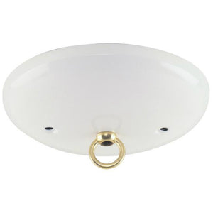 Westinghouse 70037 Modern Canopy Kit, 7/16" Center Hole, White