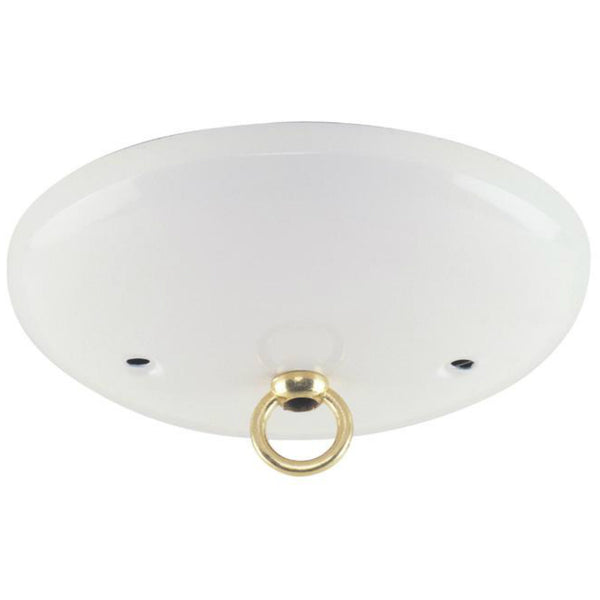Westinghouse 70037 Modern Canopy Kit, 7/16" Center Hole, White