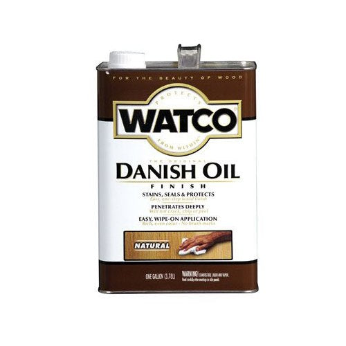 Watco® 65732 Danish Oil Finish, 1 Gallon, Natural