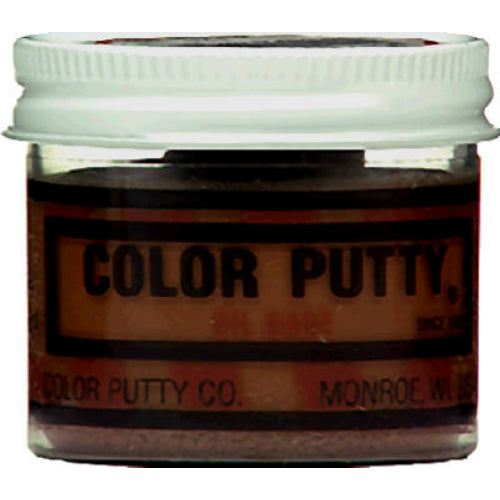 Color Putty® 124 Oil Based Wood Filler Putty, Redwood, 3.68 Oz