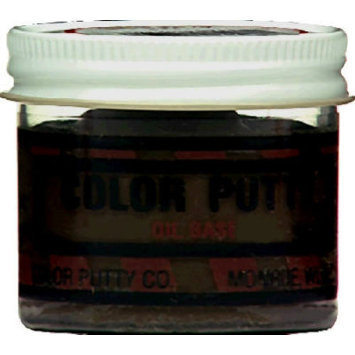 Color Putty 130 Oil Based Wood Filler Putty, Dark Walnut, 3.68 Oz